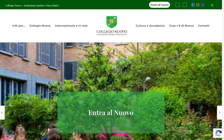 Skjermbilde av colnuovo.unipv.it