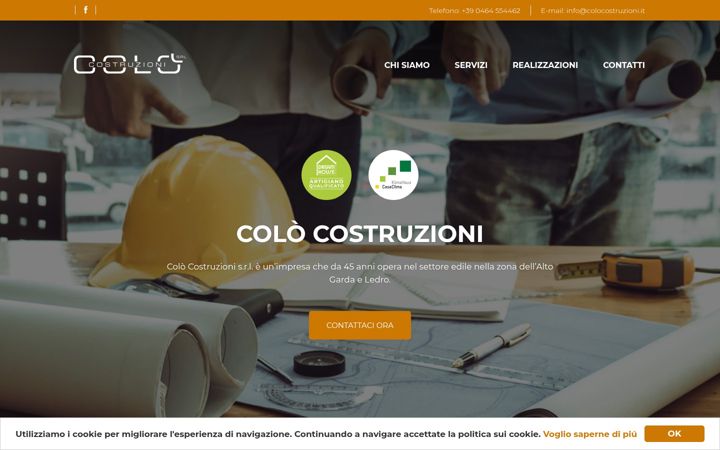 Screenshot of colocostruzioni.it