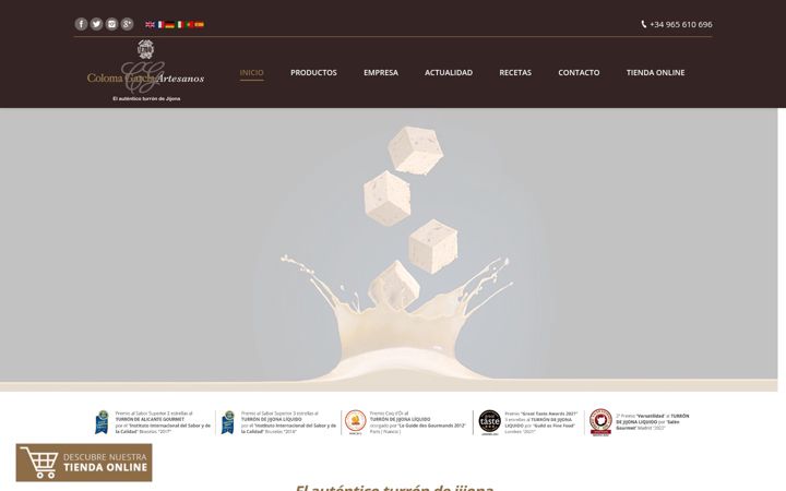 Screenshot of colomagarcia.com