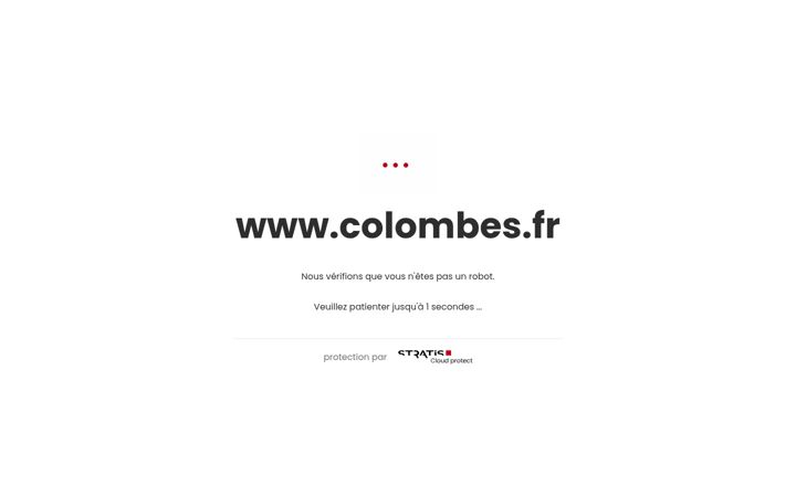 Screenshot of colombes.fr