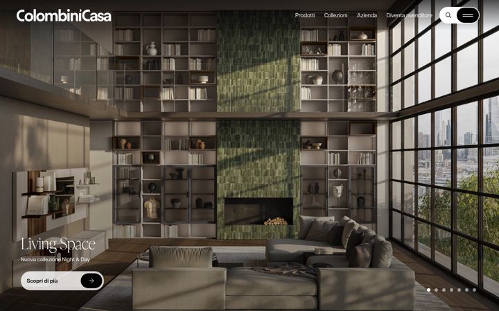 Screenshot of colombinicasa.com