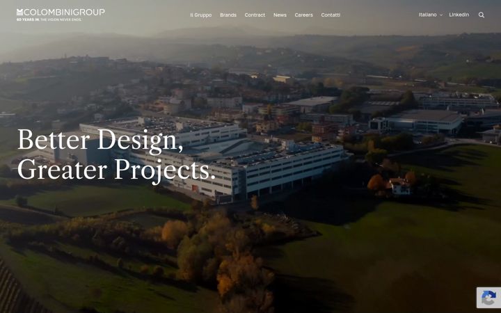 Screenshot of colombinigroup.com
