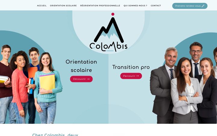 Screenshot of colombis.net