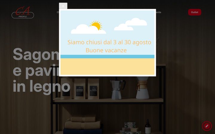 Screenshot of colomboannibale.it