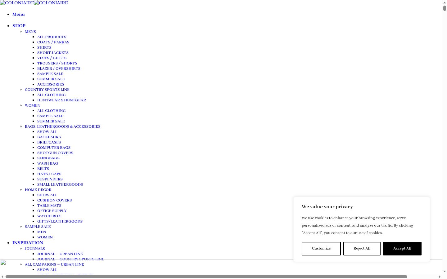 Screenshot του banner συγκατάθεσης που εμφανίστηκε πριν από οποιαδήποτε αλληλεπίδραση
