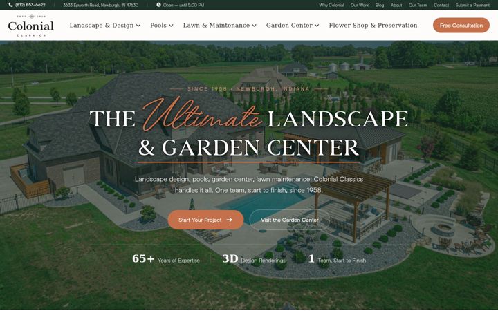 Screenshot of colonialnewburgh.com