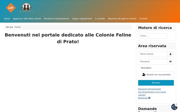 Képernyőkép: coloniefelineprato.it