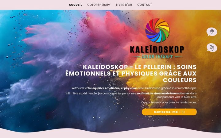 Screenshot of color-kaleidoskop.fr