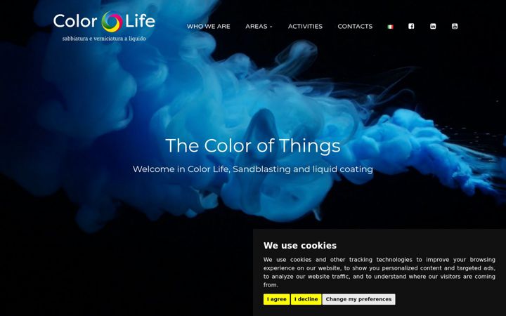 Screenshot of color-life.it
