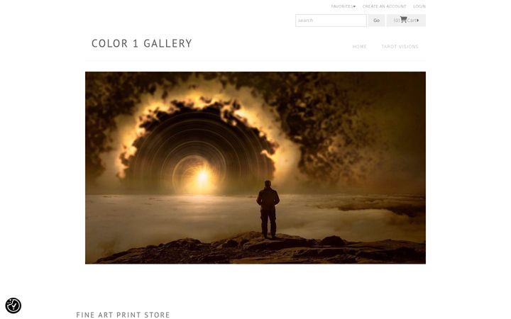Screenshot of color1gallery.com