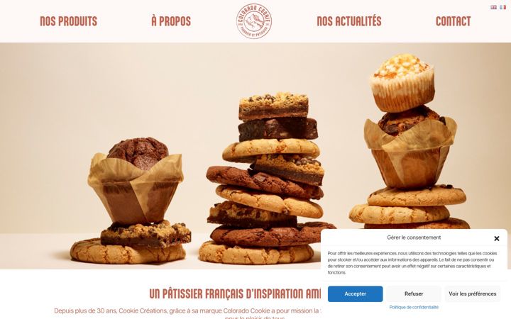Screenshot of colorado-cookie.com