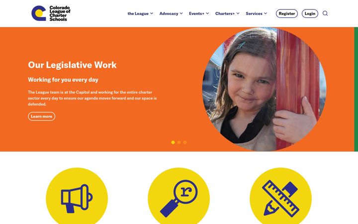 Screenshot of coloradoleague.org