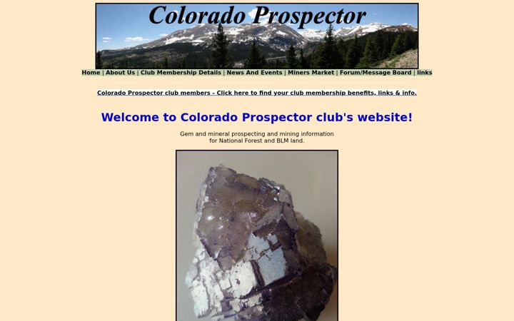 Screenshot of coloradoprospector.com