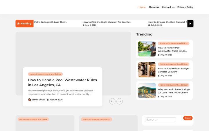 Screenshot of coloradospringshomeliving.com