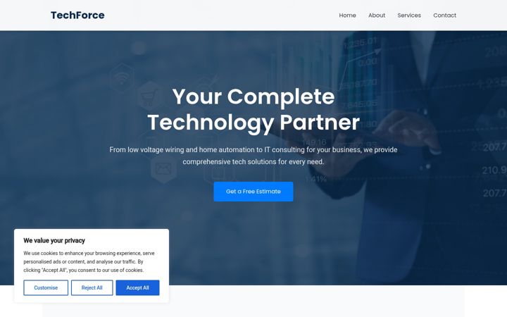 Screenshot of coloradotechforce.com