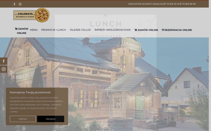 Screenshot of colorata.pl