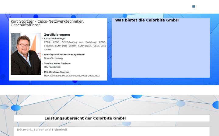 Screenshot of colorbite.de