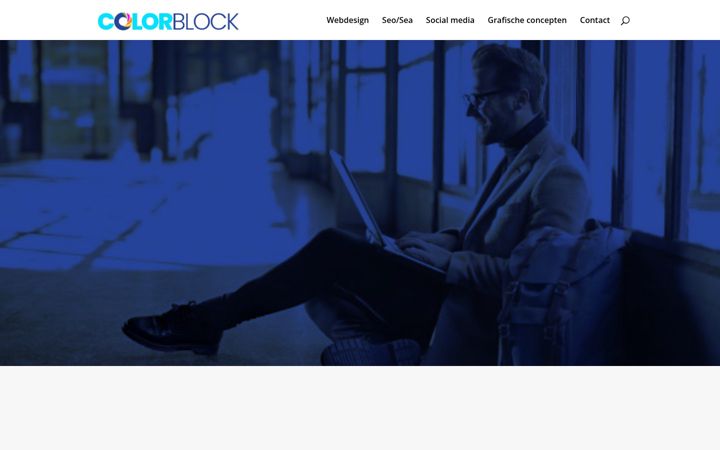 Screenshot of colorblock.nl