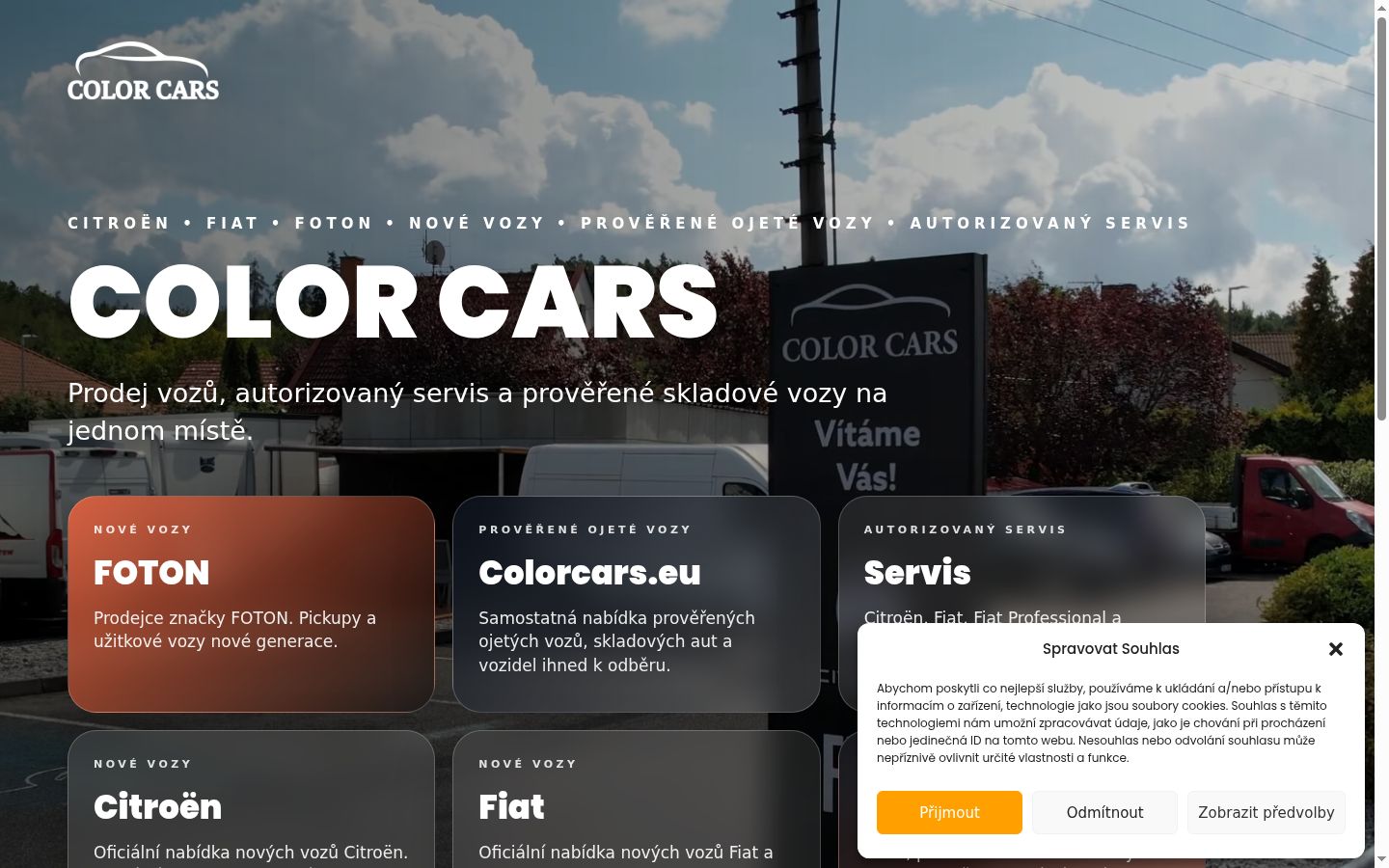Ekrānuzņēmums ar piekrišanas baneri, kas tika rādīts pirms jebkādas mijiedarbības
