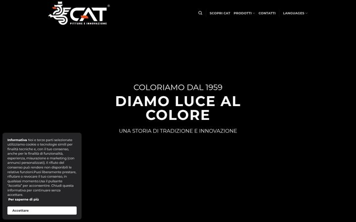 Ekraanipilt saidist colorcat.it