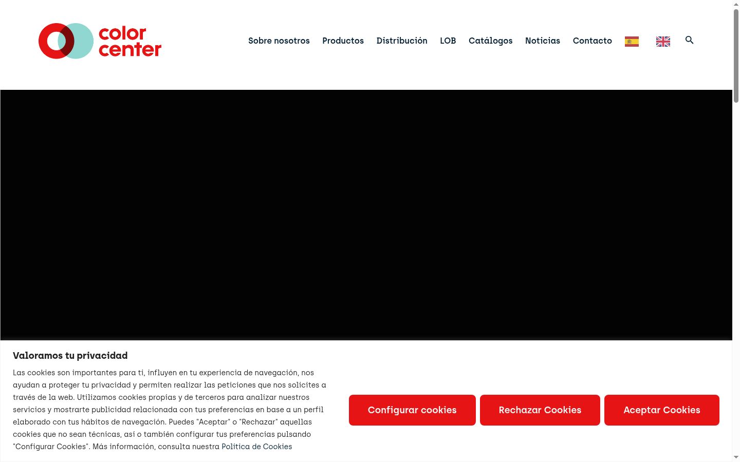 Screenshot des Einwilligungsbanners vor jeglicher Interaktion