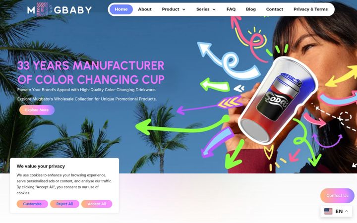 Screenshot of colorchangecup.com