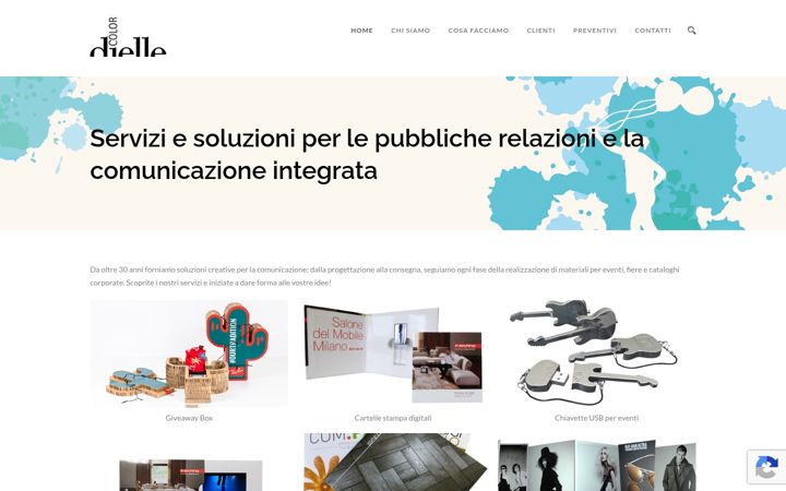 Screenshot of colordielle.com