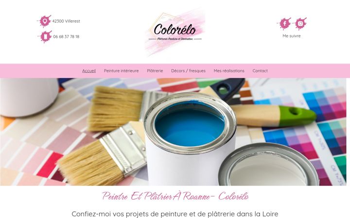 Screenshot of colorelo.fr