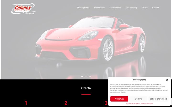 Screenshot of colorexlipiany.pl