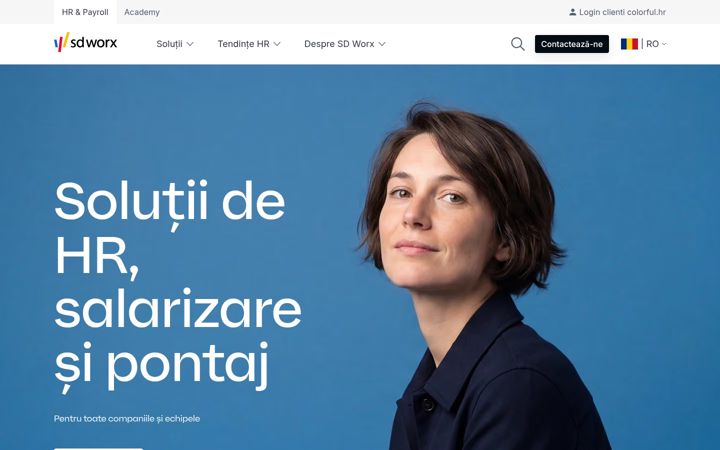Screenshot van colorful.hr