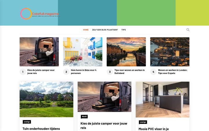 Screenshot of colorfull-magazine.nl
