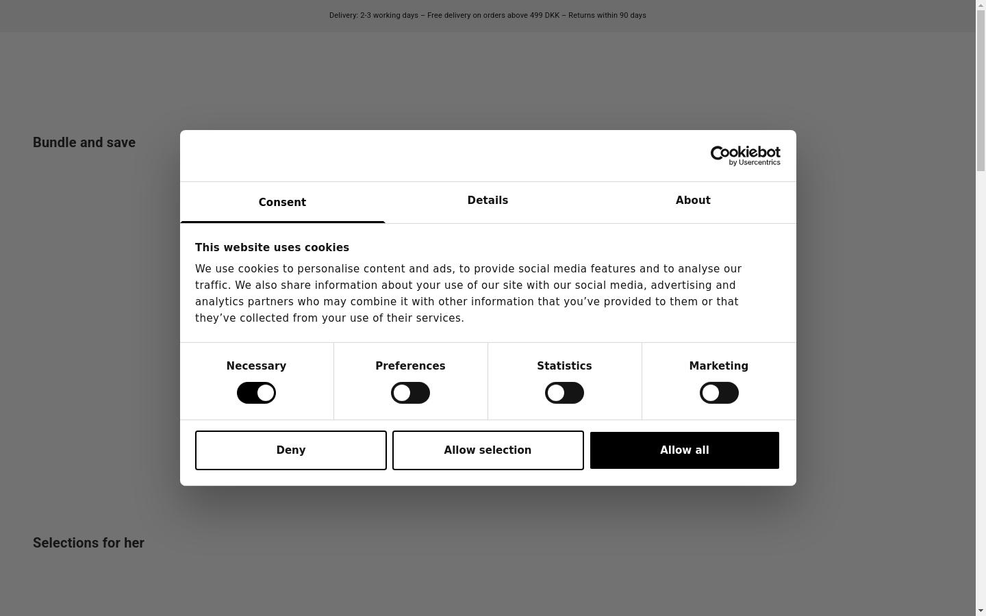 Screenshot of colorfulstandard.com