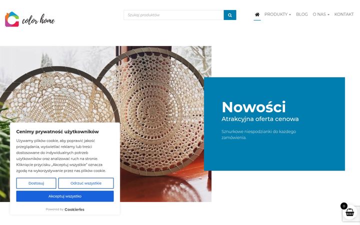 Screenshot of colorhome.pl