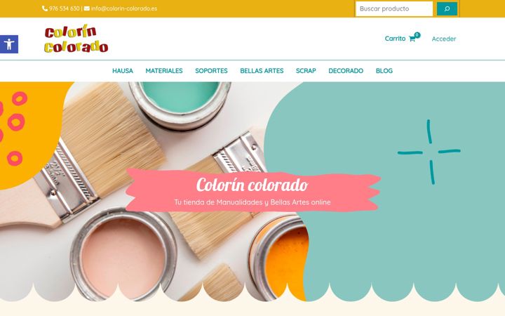 Screenshot of colorin-colorado.es