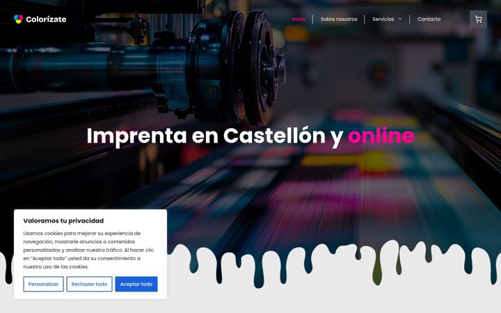 Screenshot di colorizate.net
