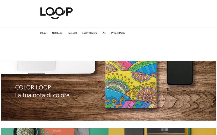 Screenshot of colorloop.it