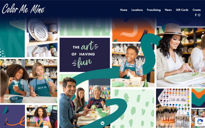 Screenshot of colormemine.com