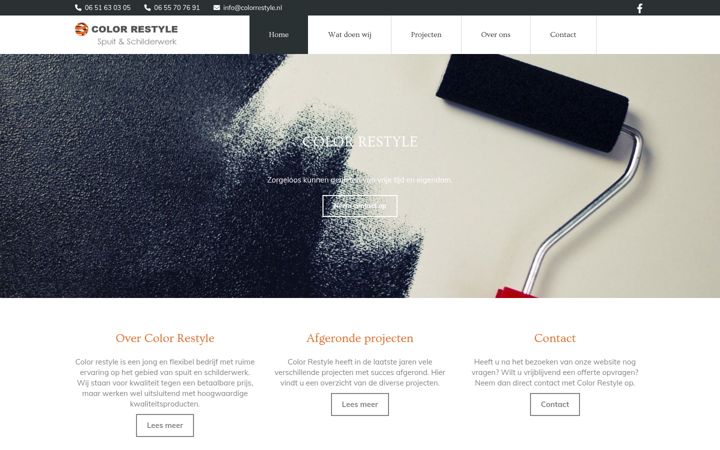 Screenshot of colorrestyle.nl