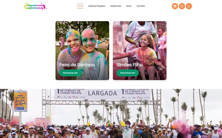 Screenshot of colorrida.com