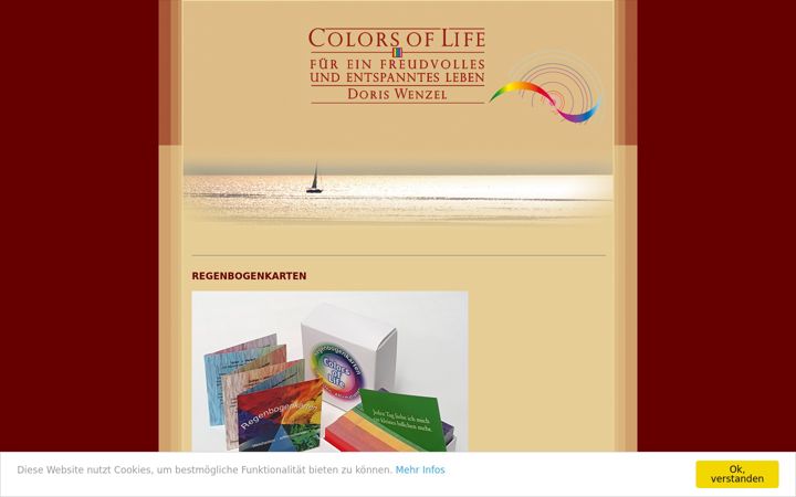 Screenshot von colors-of-life.net
