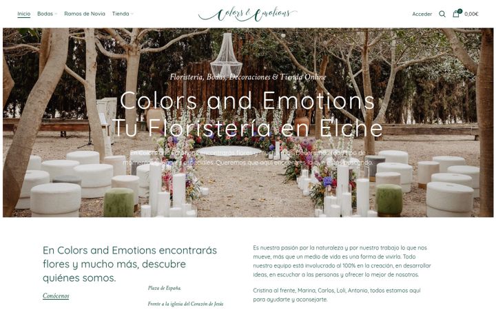Screenshot of colorsandemotions.es