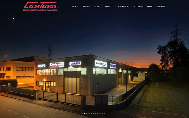 Screenshot of colortecnica.it