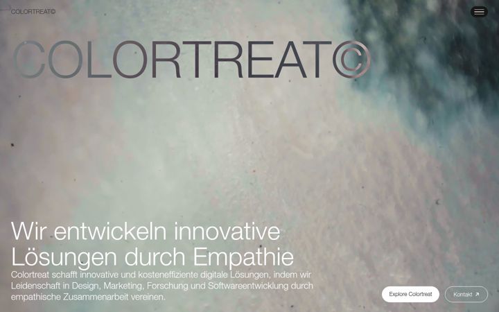 Screenshot of colortreat.de