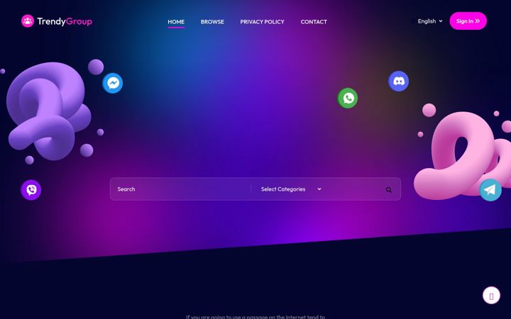 Screenshot of colortrem.eu
