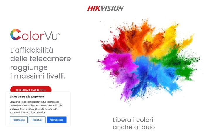 Screenshot of colorvu.it