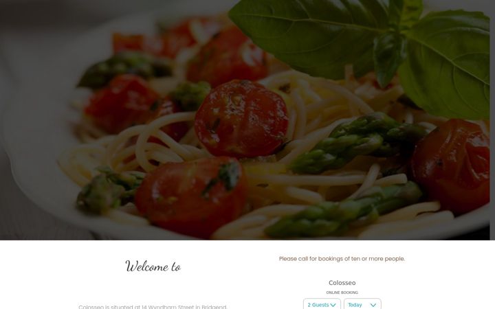 Screenshot di colosseobridgend.co.uk