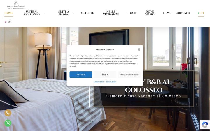 Screenshot of colosseumsuite.com