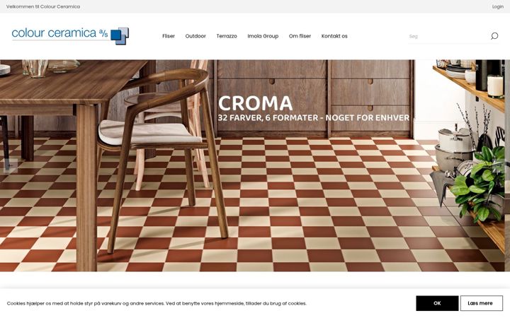 Screenshot of colourceramica.dk