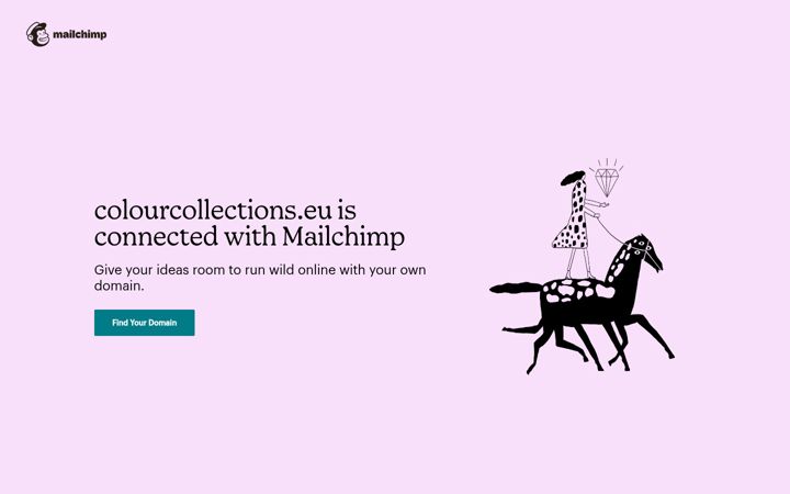 Screenshot of colourcollections.eu