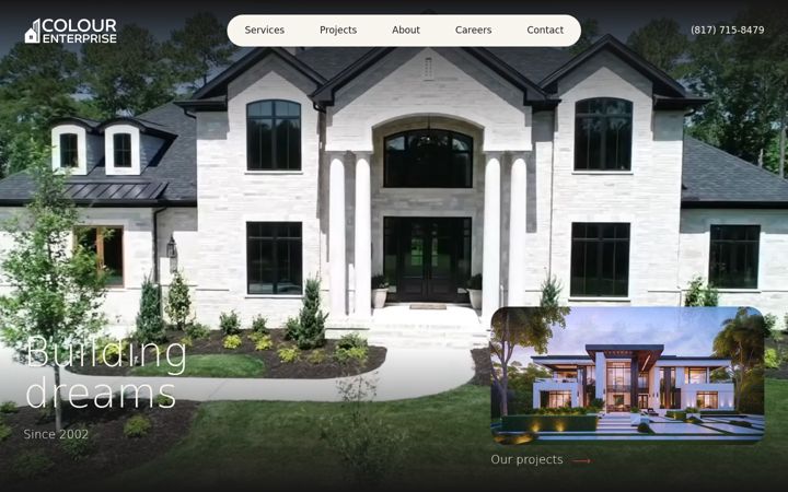 Screenshot of colourenterprise.com